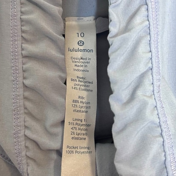 Lululemon Round Trip Jacket- Sweat Wicking Lightweight Athletic Jacket- Size 10 - Picture 11 of 14